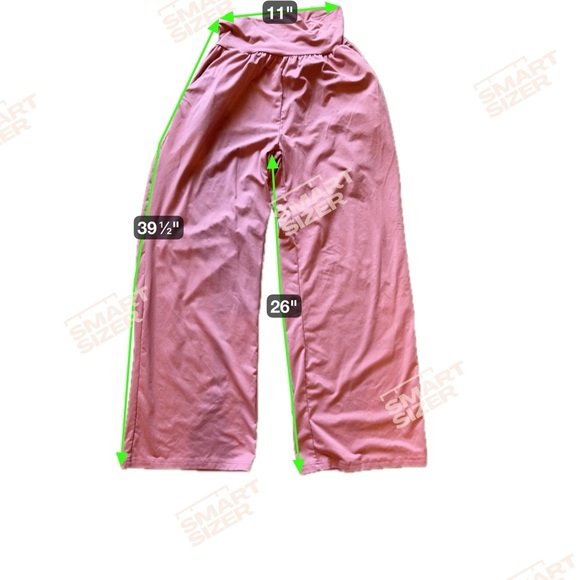 UEU Pink and Cream Wide-Leg Pants set of two - Picture 6 of 6